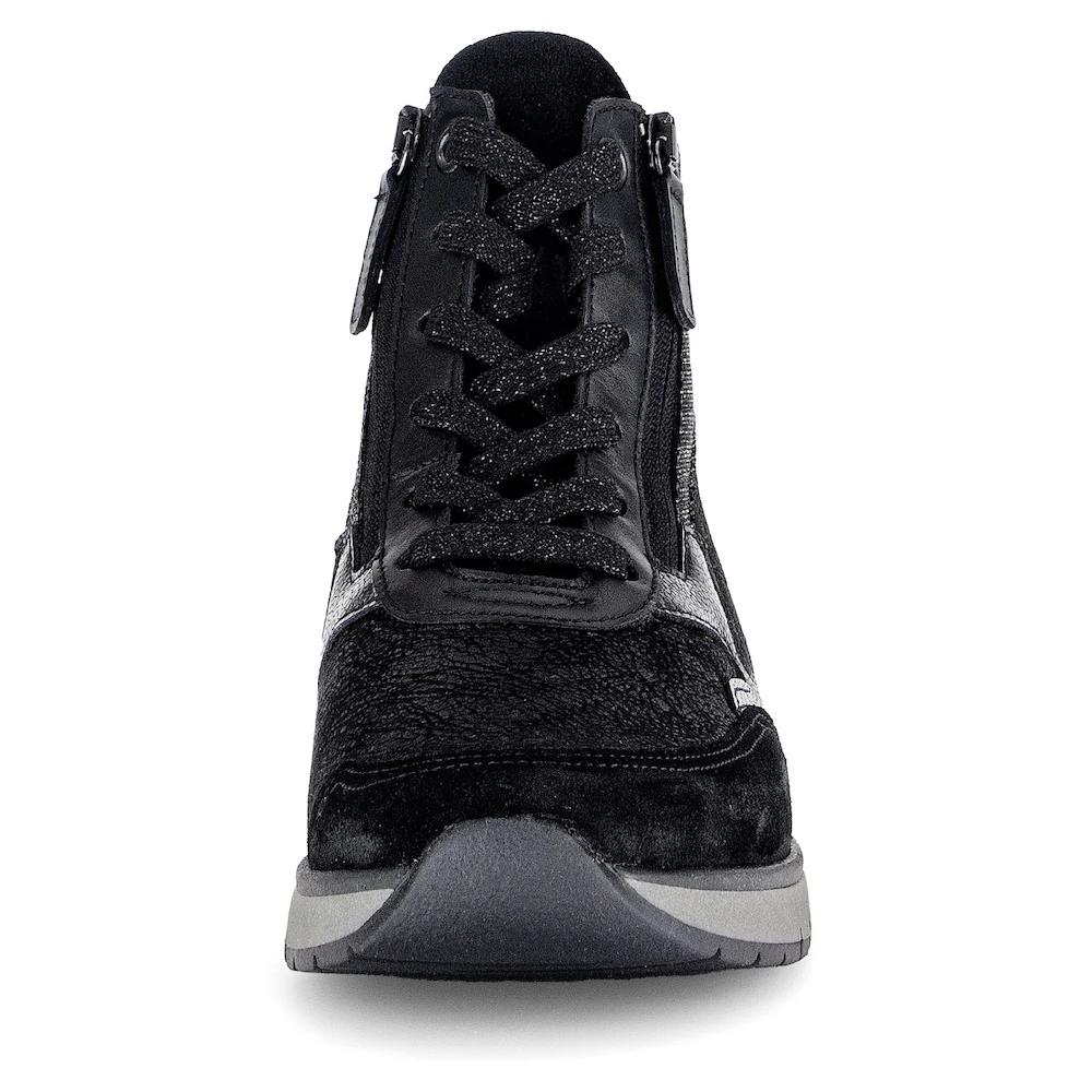 Gabor Keilsneaker »Capri« Komfortschuh High-Top-Sneaker Schnürer Komfortweite K (extraweit) Bestellen