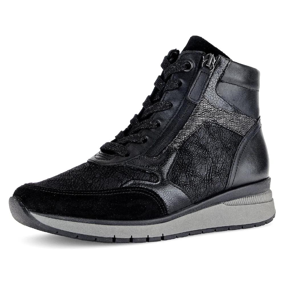 Gabor Keilsneaker »Capri« Komfortschuh High-Top-Sneaker Schnürer Komfortweite K (extraweit) bestellen