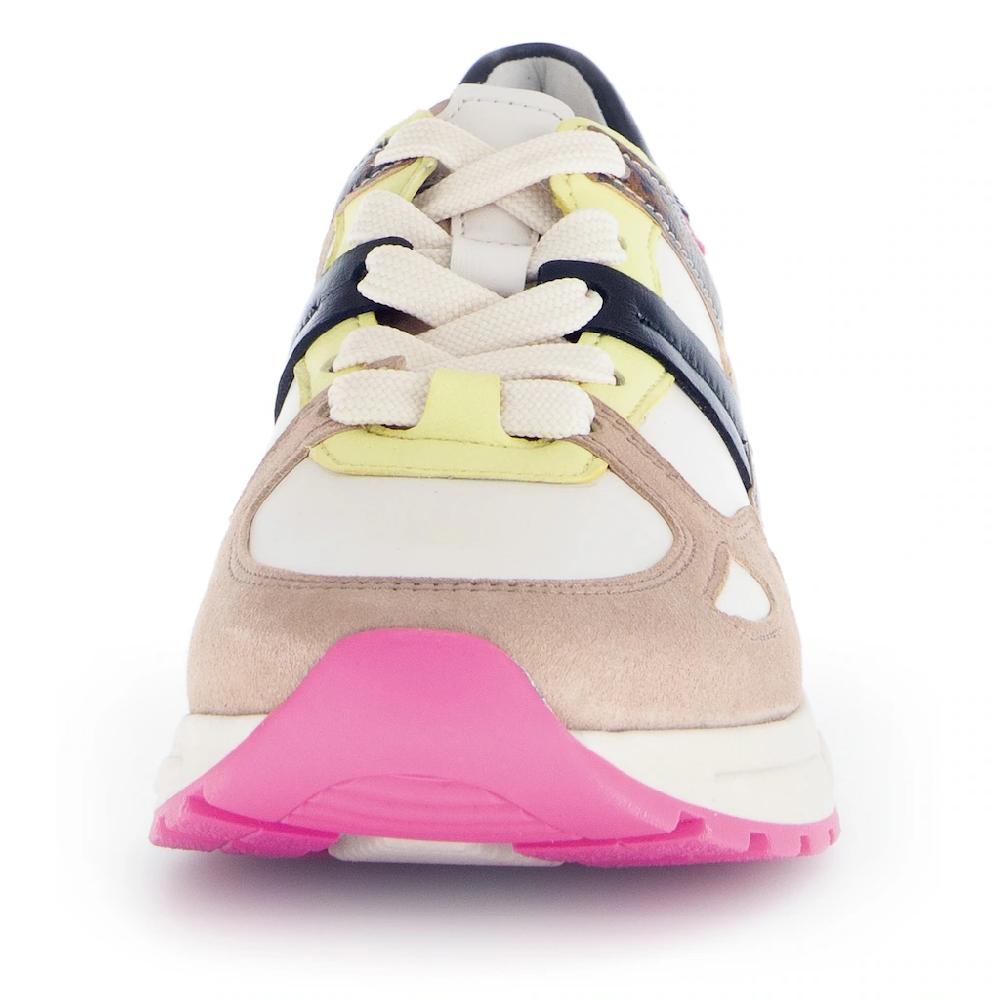 Gabor Keilsneaker »DAVOS« Freizeitschuh Halbschuh Schnürschuh In Komfortweite H (=sehr Weit)