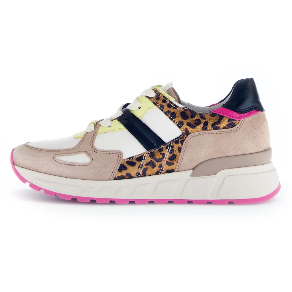 Gabor Keilsneaker »DAVOS« Freizeitschuh Halbschuh Schnürschuh In Komfortweite H (=sehr Weit)