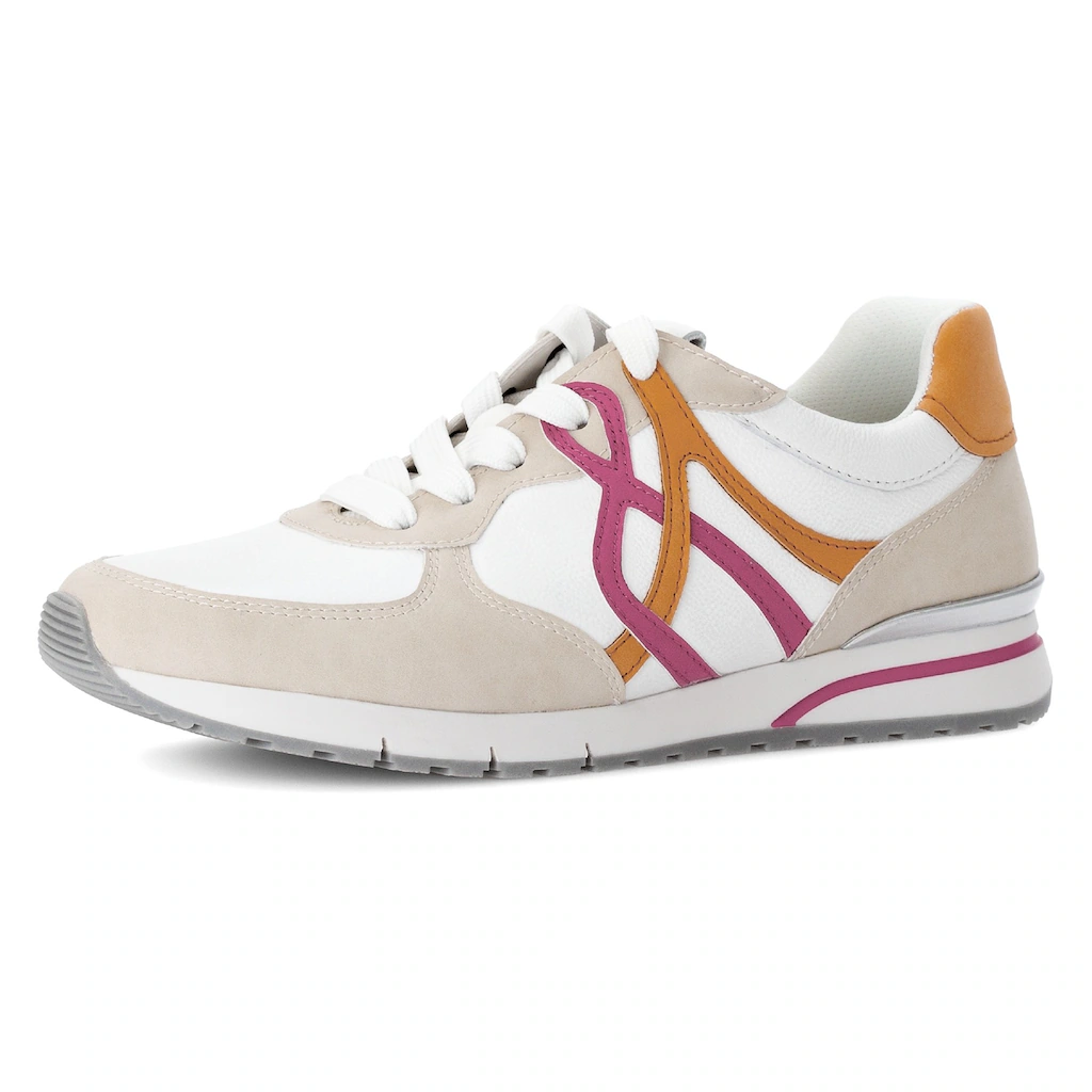 Gabor Keilsneaker »FLORENZ« Freiezeitschuh Halbschuh Schnürschuh in Komfortweite G (=weit) online bestellen