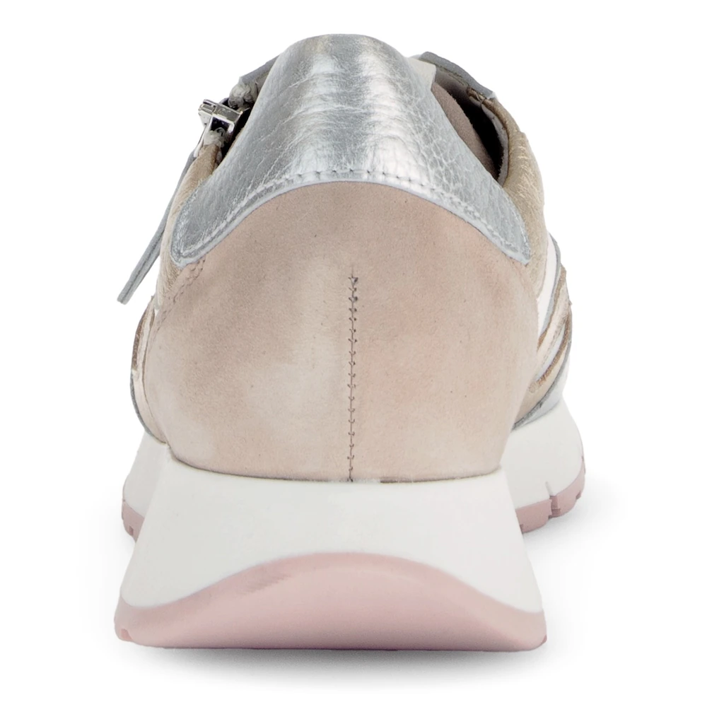 Gabor Keilsneaker »FLORENZ« Freizeitschuh Halbschuh Schnürer Kontrastbesätze Weite G (=weit) ▷ Für