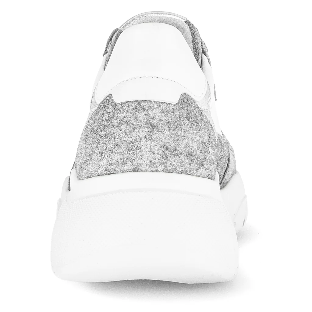 Gabor Keilsneaker Freizeitschuh Halbschuh Schnürschuh Im Modischen Materialmix Online Bestellen