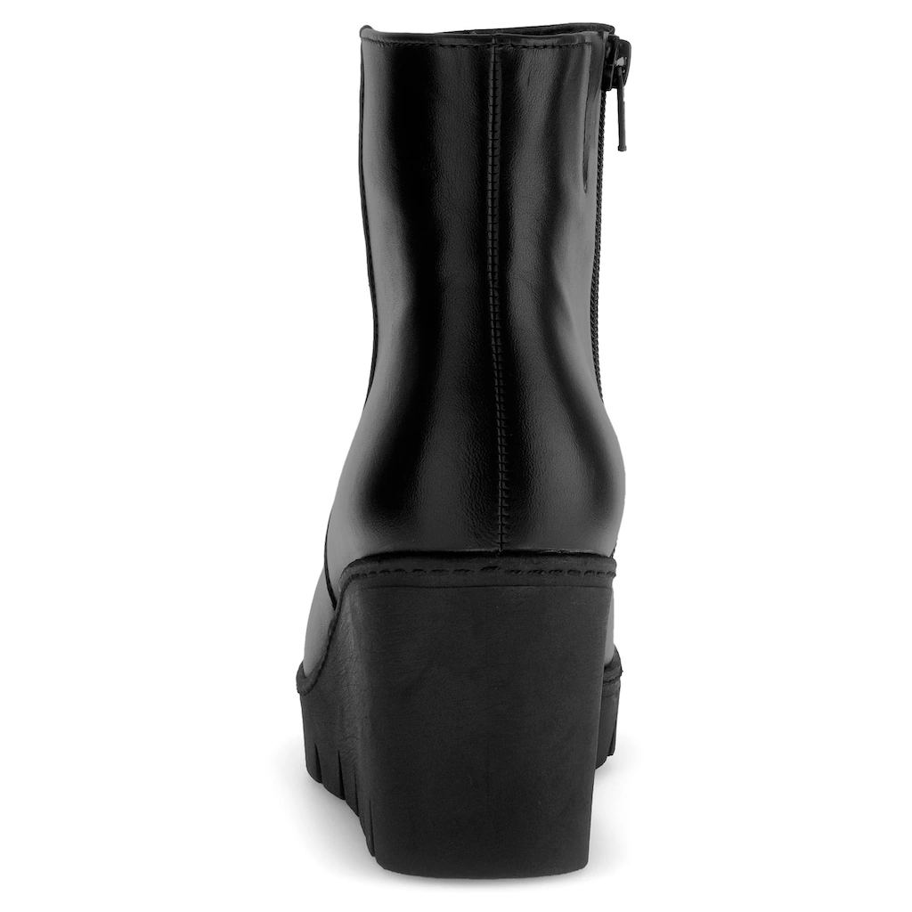Gabor Keilstiefelette Stiefelette Businesschuh Ankleboots Mit Plateau Online Kaufen