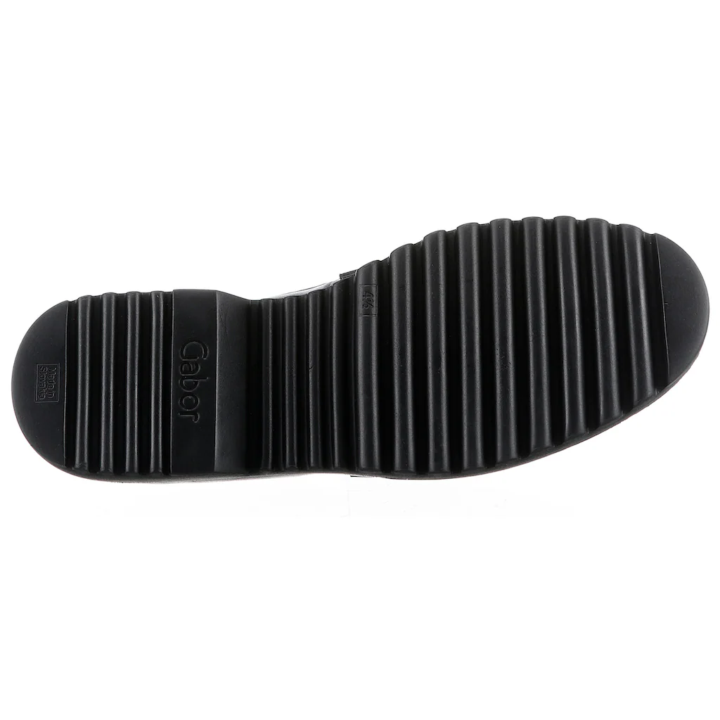 Gabor Loafer »Florenz« Blockabsatz Slipper Halbschuh Schlupfschuh In Weite G (=weit) Bestellen