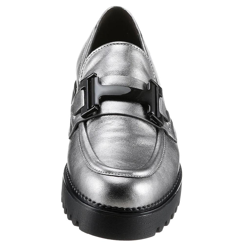 Gabor Loafer »Florenz« Blockabsatz Slipper Halbschuh Schlupfschuh In Weite G (=weit) Bestellen