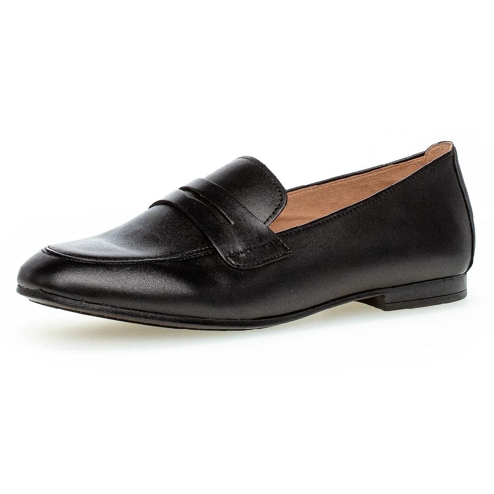 Gabor Loafer Slipper Business Schuh mit Zierriegel und Blockabsatz online kaufen