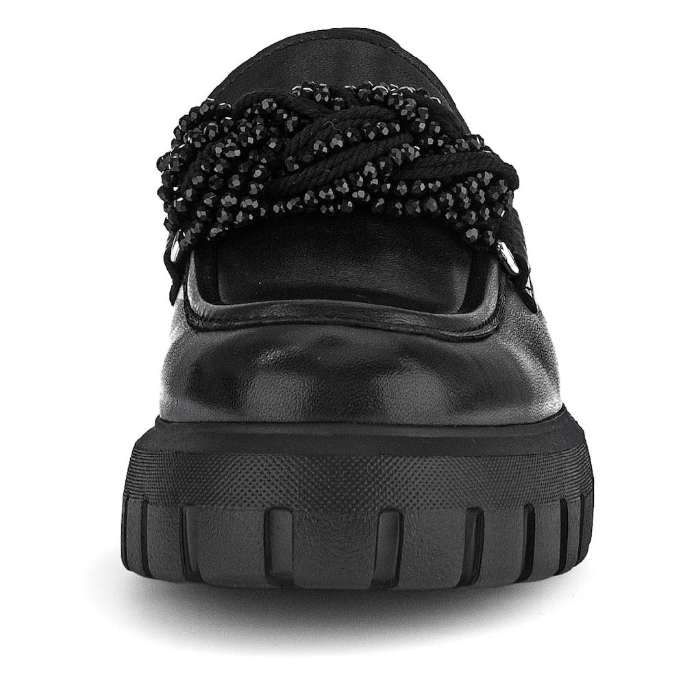 Gabor Loafer Slipper Schlupfschuh Halbschuh Mit Schmuckverziertem Flechtriegel Bestellen