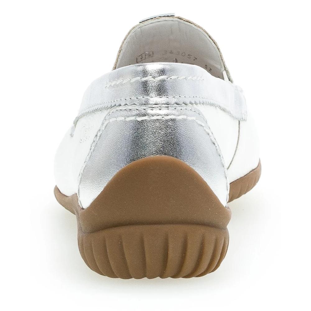 Gabor Mokassin »FLORENZ« Slipper Schlupfschuh Festtagsschuh Mit Metallic-Details Online Bestellen