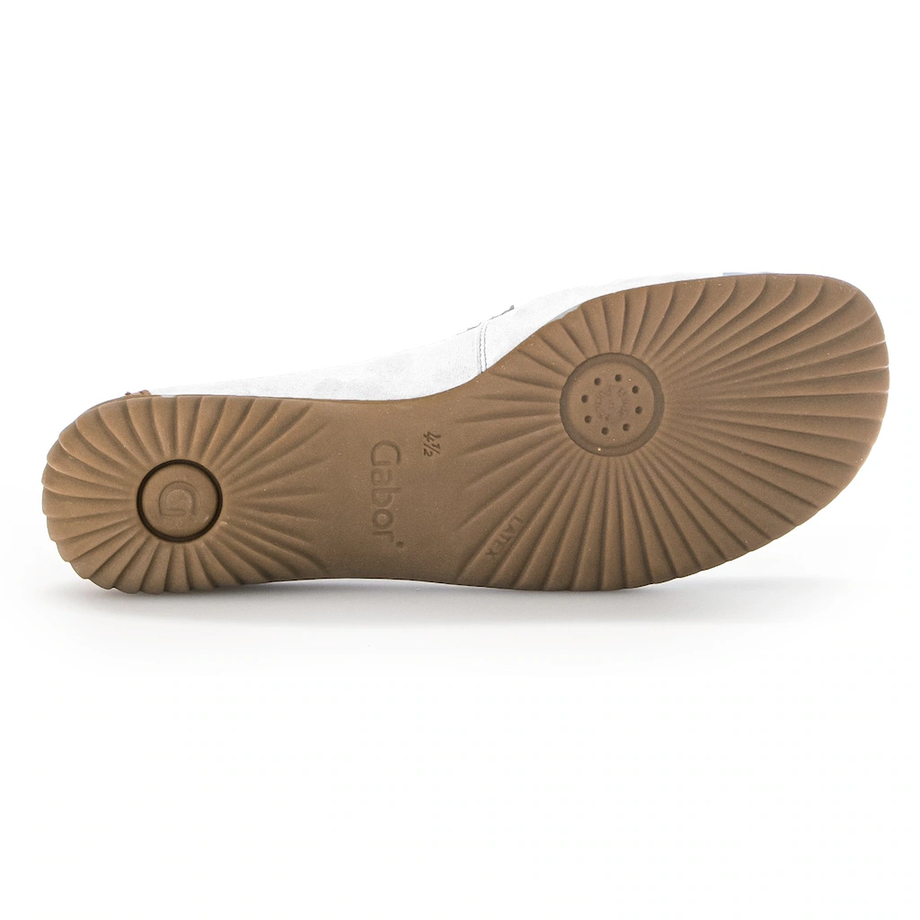 Gabor Mokassin »FLORENZ« Slipper Schlupfschuh Festtagsschuh Mit Metallic-Details Online Bestellen