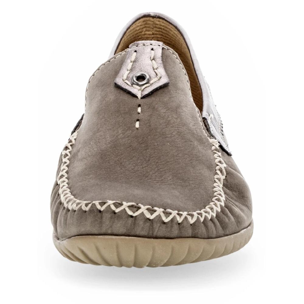 Gabor Mokassin »FLORENZ« Slipper Schlupfschuh Mit Gummizug Weite G (=weit) Online Kaufen