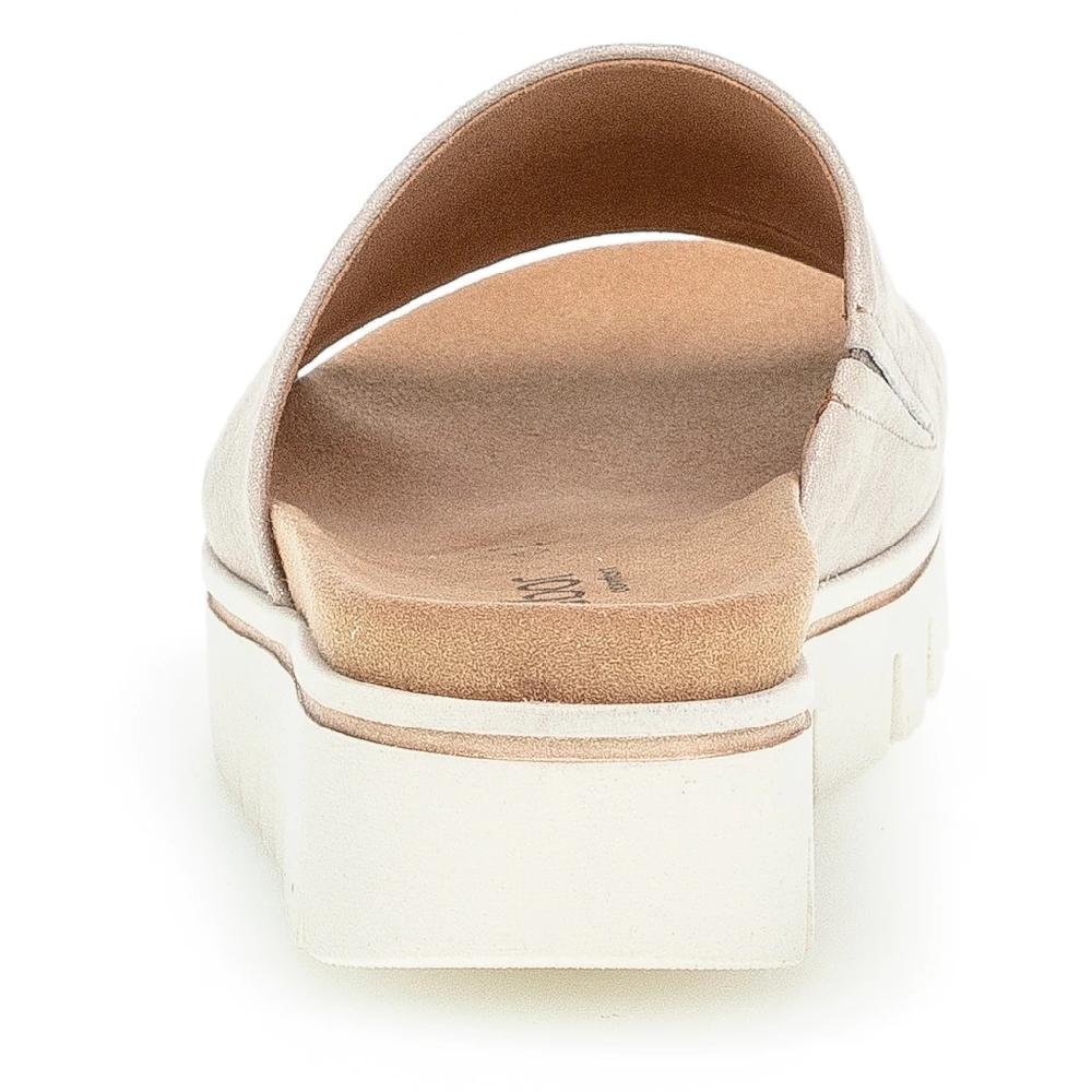 Gabor Pantolette Keilabsatz Sommerschuh Schlappen Mit Eingearbeitetem Gummizug Online Kaufen