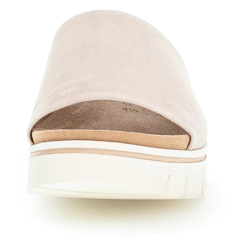 Gabor Pantolette Keilabsatz Sommerschuh Schlappen Mit Eingearbeitetem Gummizug Online Kaufen