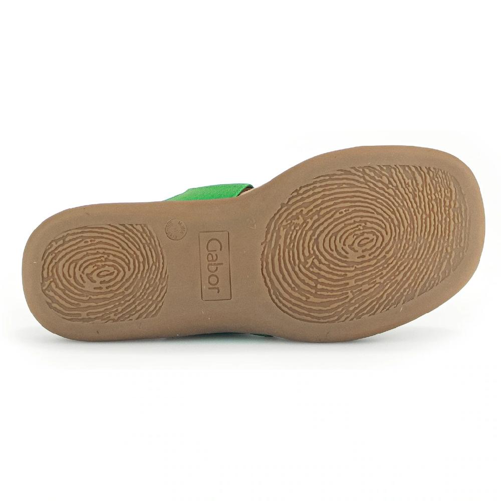 Gabor Pantolette Keilabsatz Sommerschuh Schlappen In Sommerlicher Farbpalette Kaufen