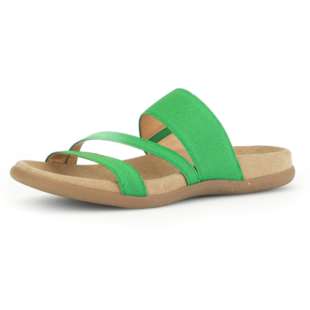 Gabor Pantolette Keilabsatz Sommerschuh Schlappen in sommerlicher Farbpalette kaufen
