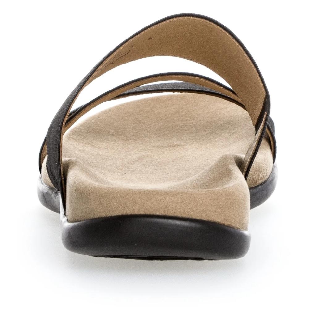 Gabor Pantolette Keilabsatz Sommerschuh Schlappen Mit Atmungsaktivem Lederfutter Bestellen