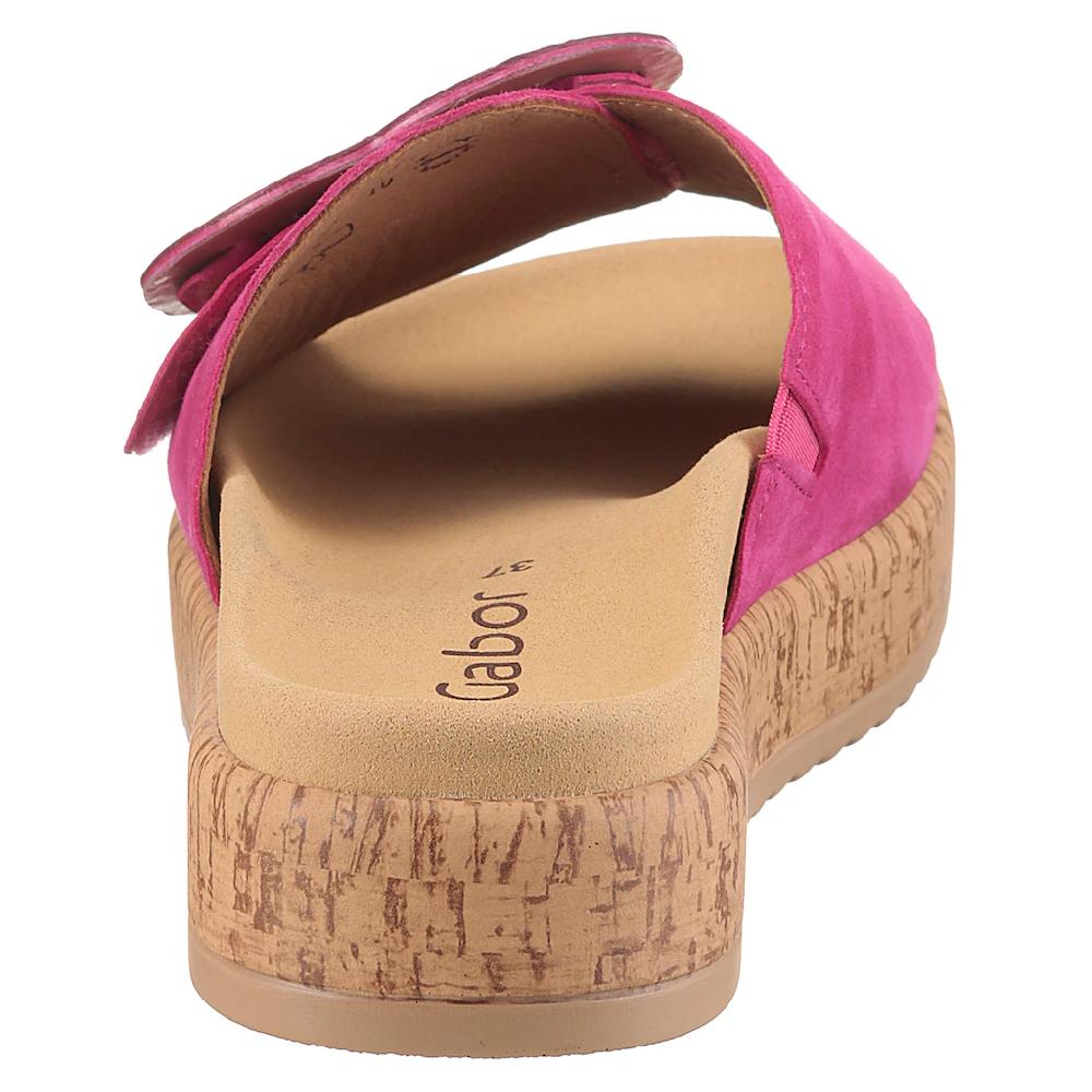 Gabor Pantolette Plateau Sommerschuh Bequemschuh Best Fitting Für Gute Passform