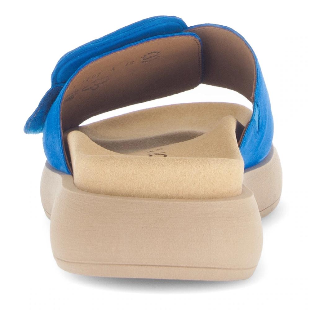 Gabor Pantolette Plateau Sommerschuh Schlappen Mit Großer Zierschnalle Kaufen