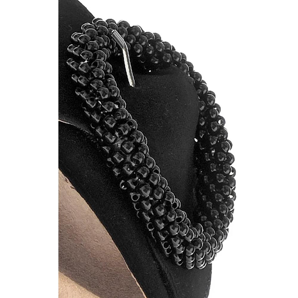 Gabor Pantolette Plateau Sommerschuh Schlappen Mit Zierperlen An Der Zierschnalle Online Bestellen