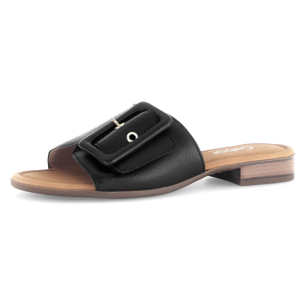 Gabor Pantolette »RHODOS« Blockabsatz Sommerschuh Komfortschuh in Weite G (= weit)