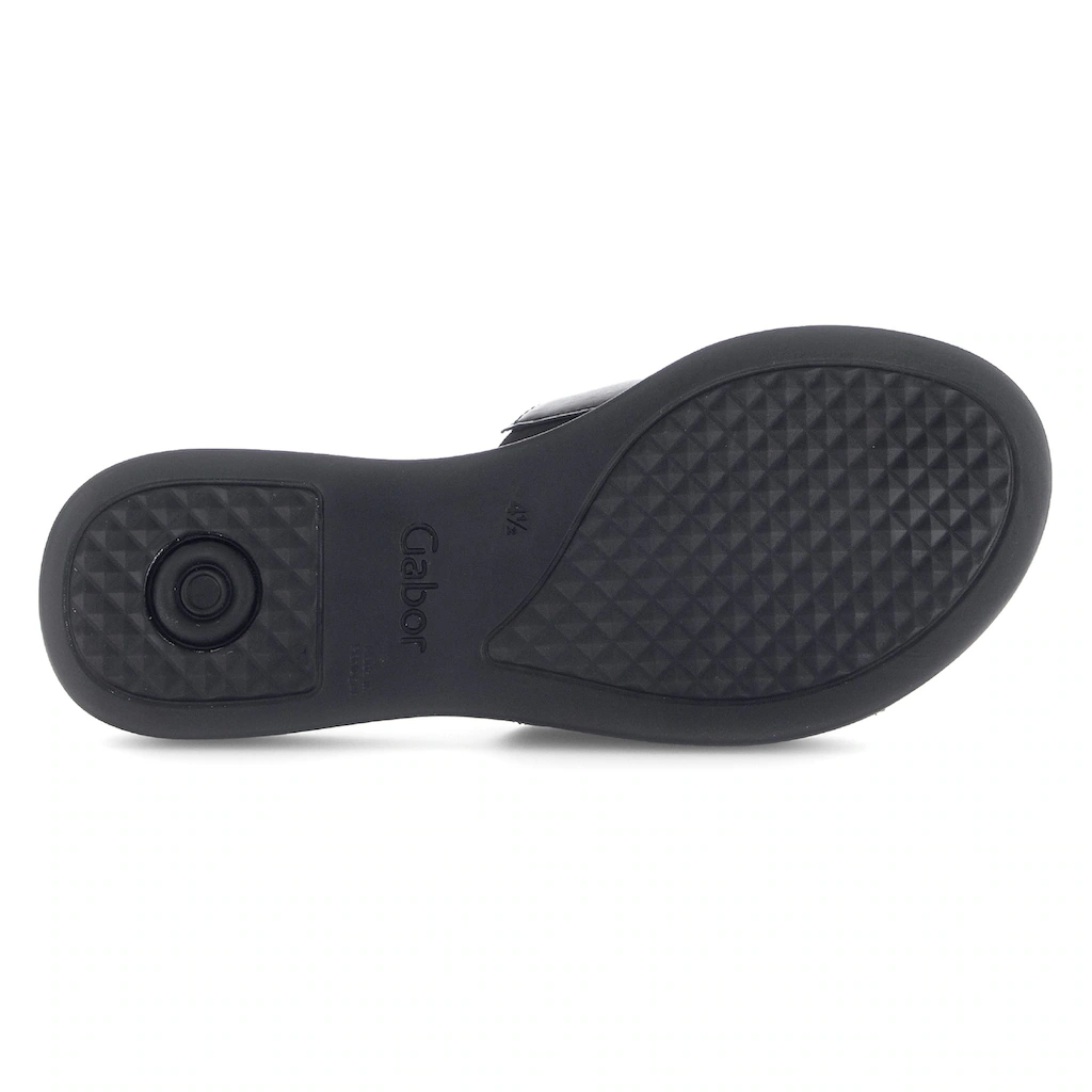 Gabor Pantolette »RHODOS« Sommerschuh Schlupfschuh Komfortschuh In Weite G (=weit)