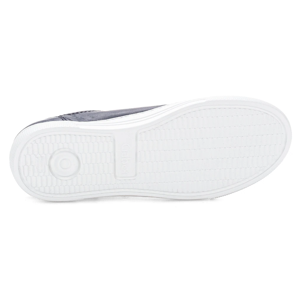 Gabor Plateausneaker »FLORENZ« Freizeitschuh Halbschuh Schnürschuh Mit Fußbett G-Weite