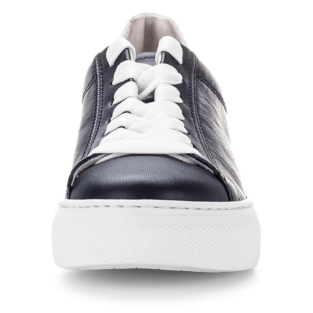 Gabor Plateausneaker »FLORENZ« Freizeitschuh Halbschuh Schnürschuh Mit Fußbett G-Weite