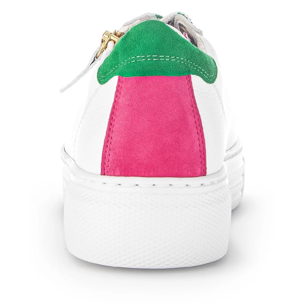 Gabor Plateausneaker »FLORENZ« Mit Bunten Besätzen Weite G Freizeitschuh Halbschuh Schnürschuh Online Kaufen