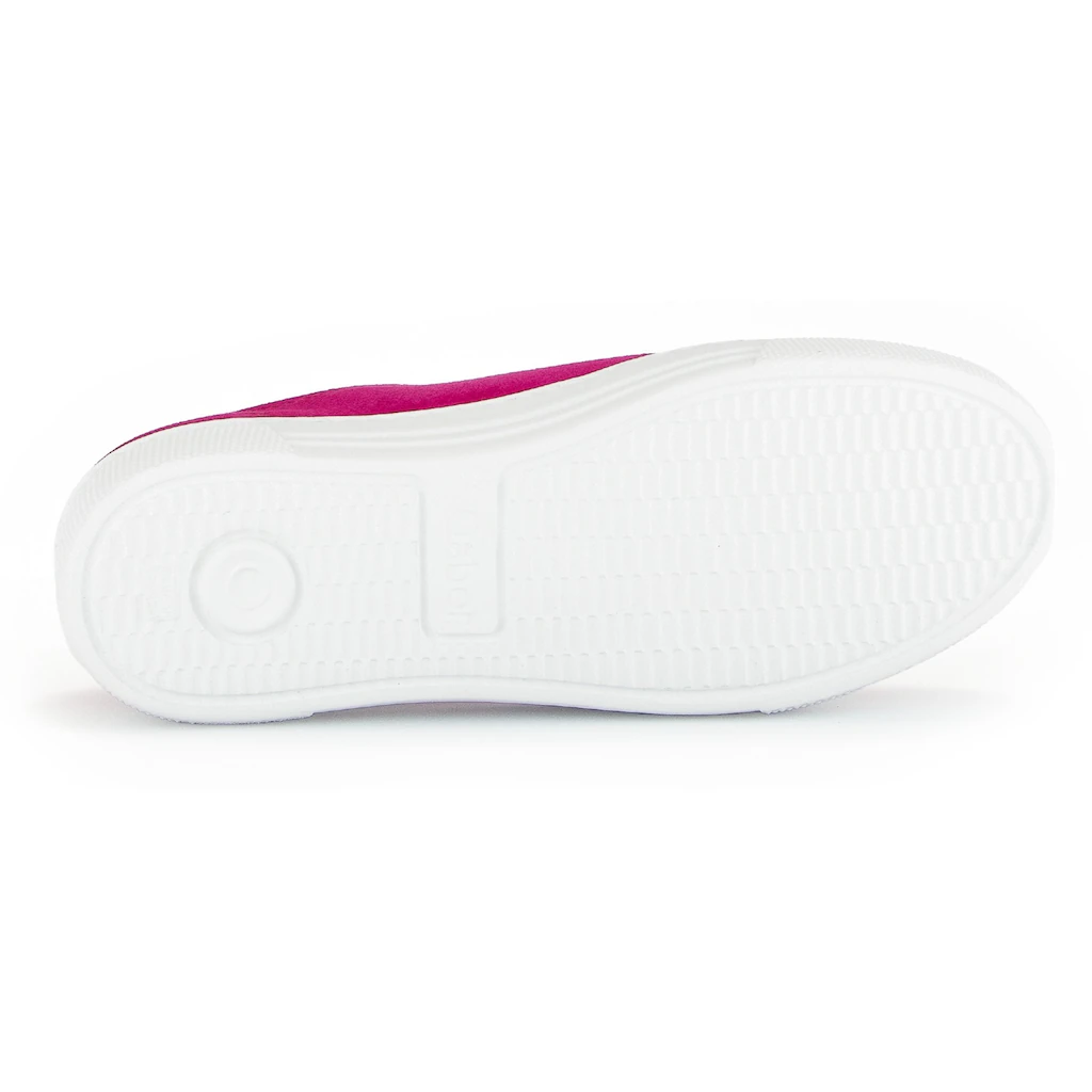 Gabor Plateausneaker »FLORENZ« Mit Dezenten Kontrastbesatz Freizeitschuh Halbschuh Schnürschuh ▷ Für