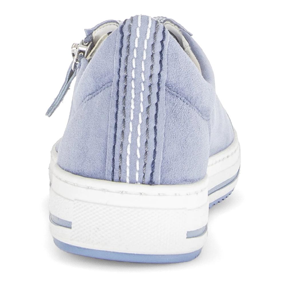 Gabor Plateausneaker »FLORENZ« Schnürschuh Halbschuh Mit Kontrastnähten An Der Ferse G-Weite Online Kaufen