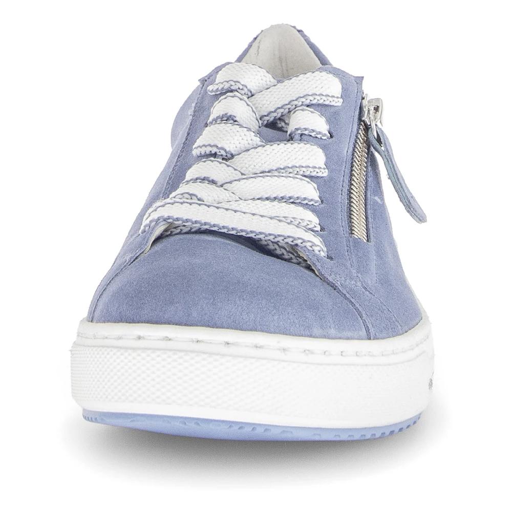 Gabor Plateausneaker »FLORENZ« Schnürschuh Halbschuh Mit Kontrastnähten An Der Ferse G-Weite Online Kaufen