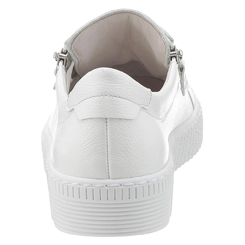 Gabor Plateausneaker Freizeitschuh Halbschuh Schnürschuh Mit Zwei Reißverschlüssen