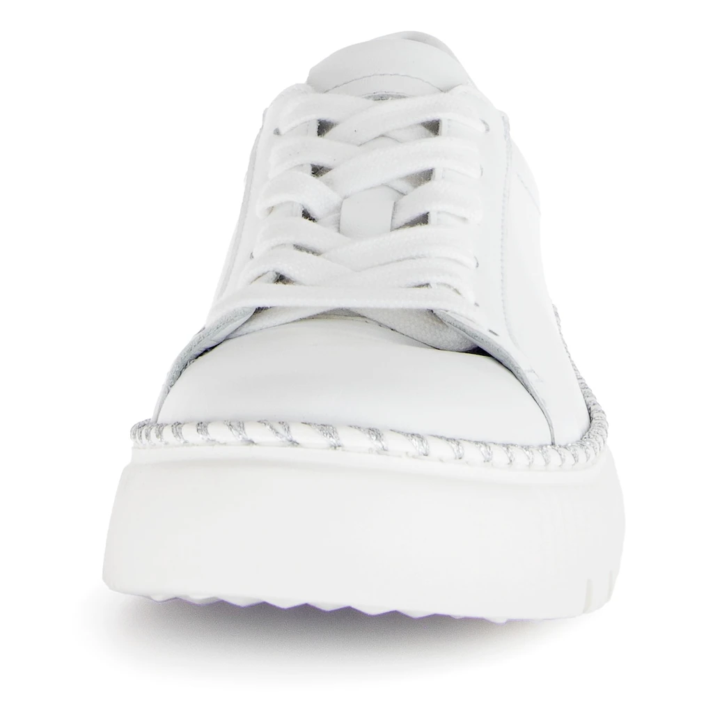 Gabor Plateausneaker Freizeitschuh Halbschuh Schnürschuh Mit Kontrast-Rahmennaht Online Kaufen