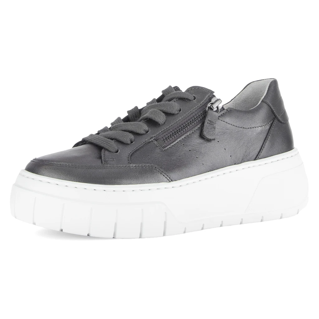 Gabor Plateausneaker Freizeitschuh Halbschuh Schnürschuh mit modischer Plateausohle bestellen