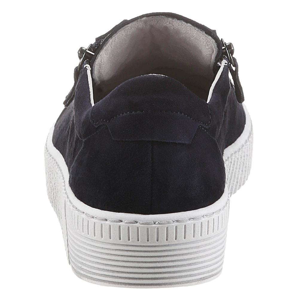 Gabor Plateausneaker Mit Zwei Reißverschlüssen Freizeitschuh Halbschuh Schnürschuh