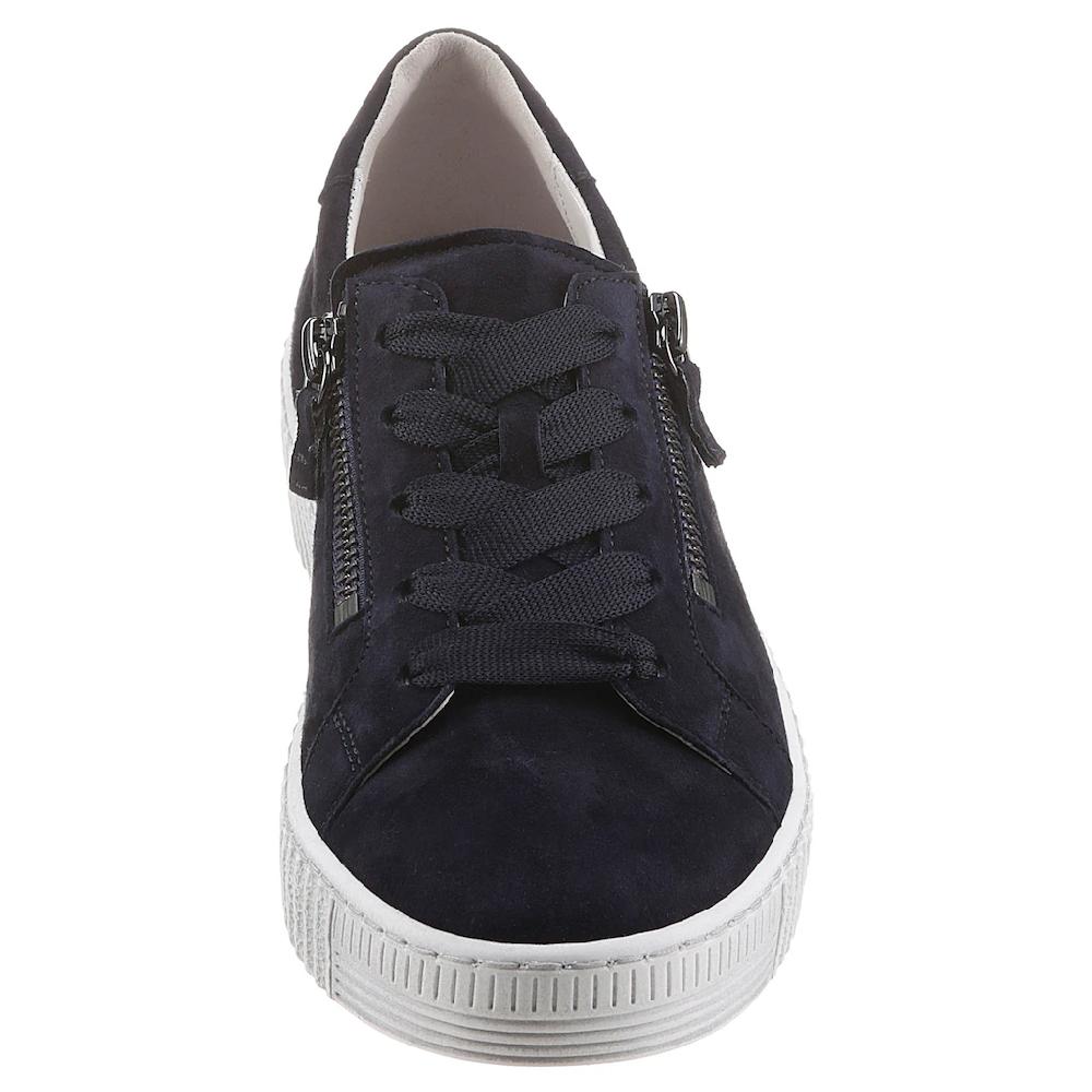 Gabor Plateausneaker Mit Zwei Reißverschlüssen Freizeitschuh Halbschuh Schnürschuh