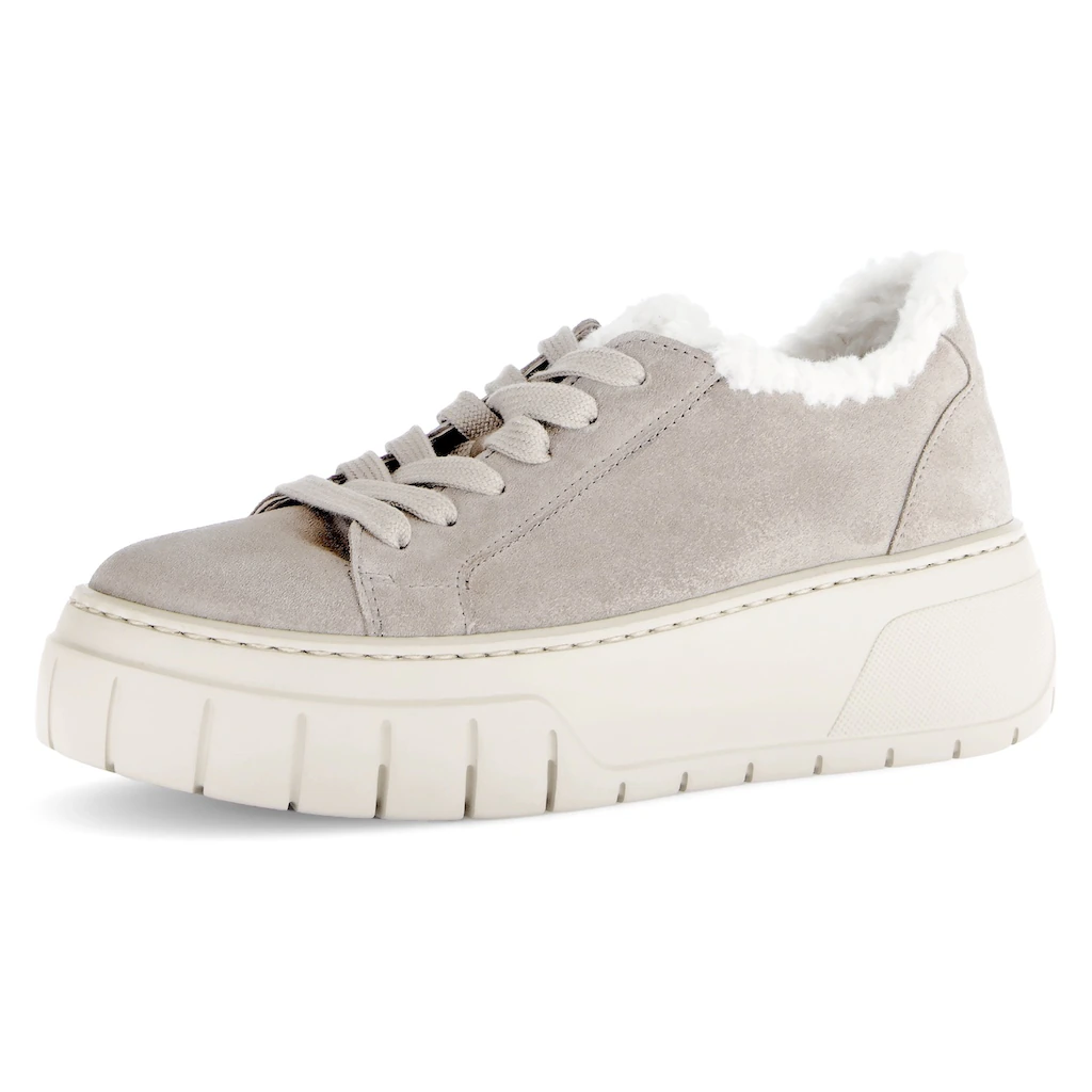 Gabor Plateausneaker Plateau Freizeitschuh Halbschuh Schnürschuh mit Best Fitting bestellen