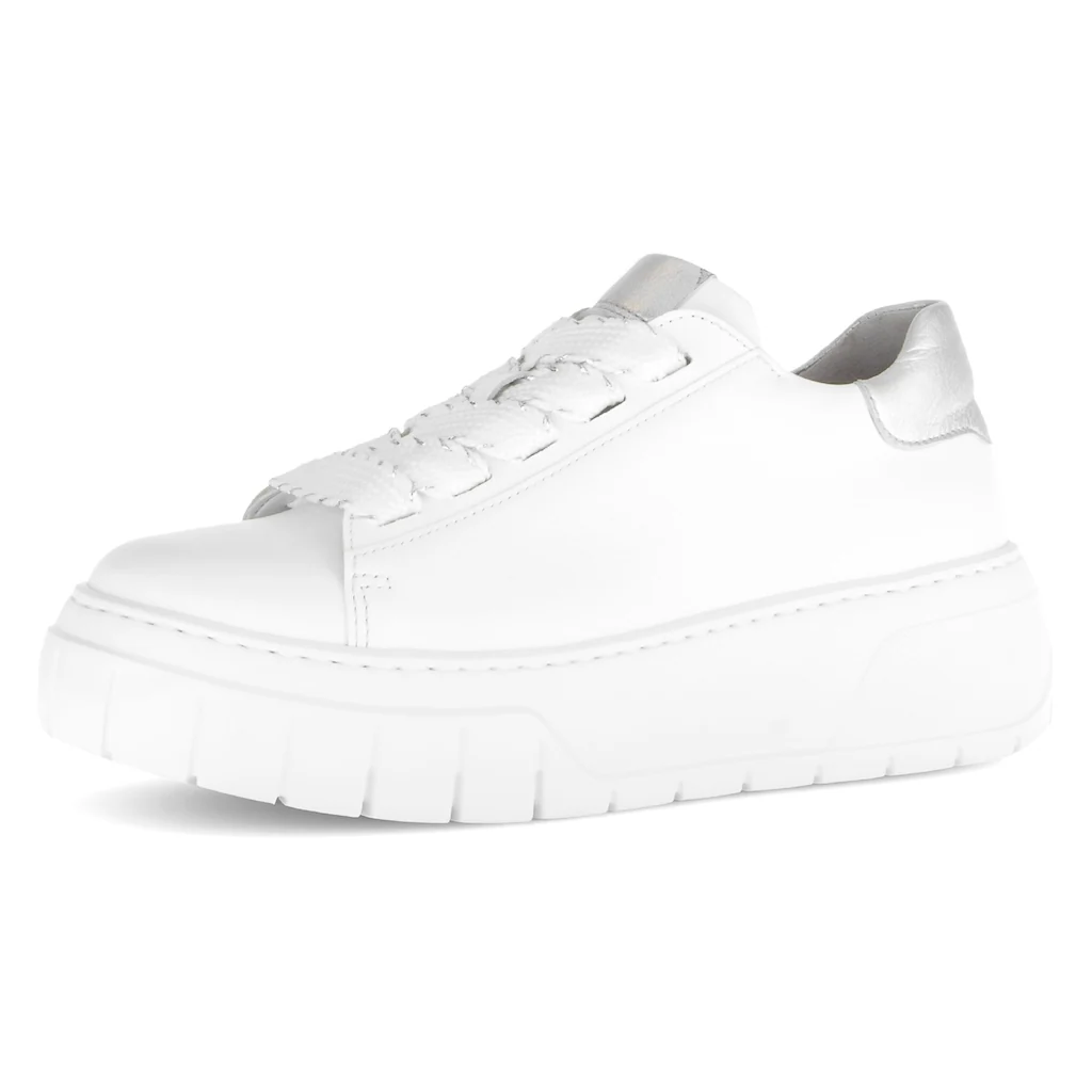 Gabor Plateausneaker Schnürschuh Halbschuh Freiezeitschuh mit Best Fitting-Ausstattung