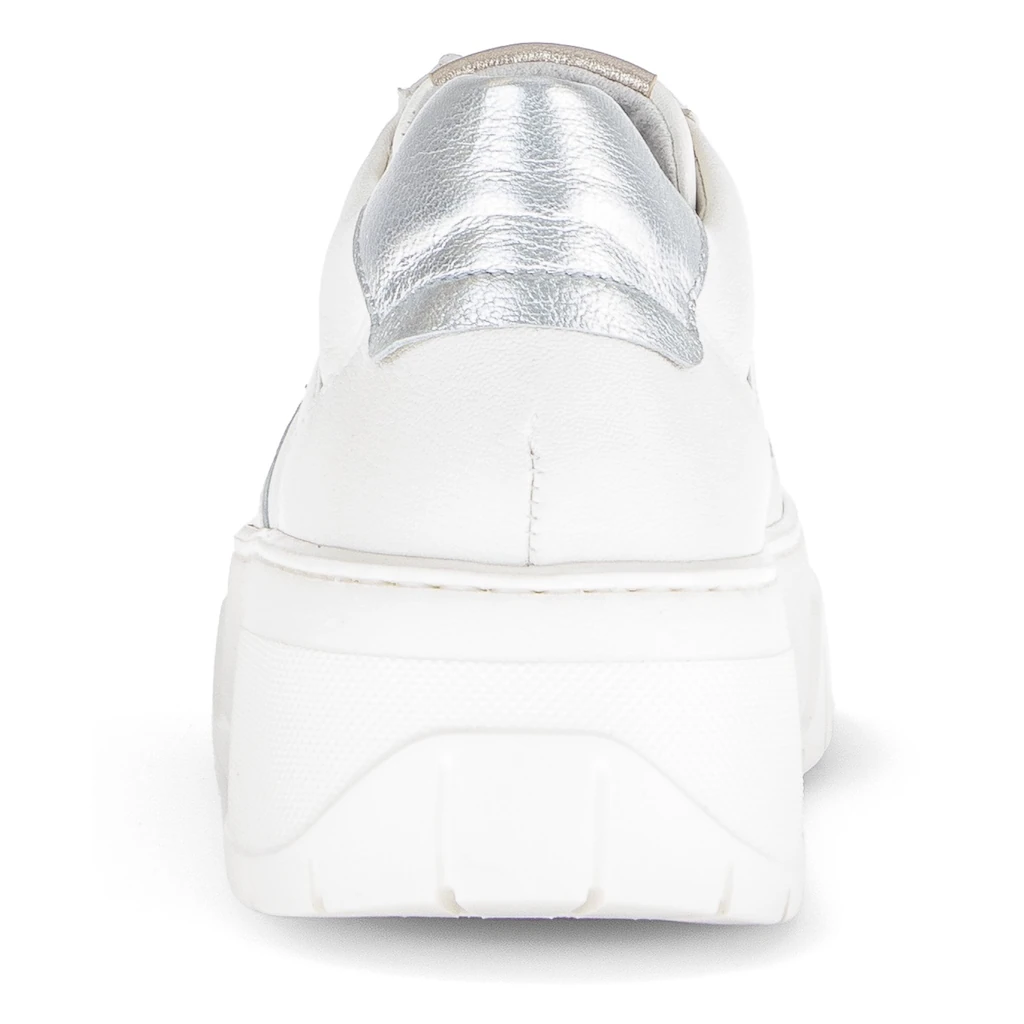 Gabor Plateausneaker Schnürschuh Halbschuh Freizeitschuh Besätze In Metallicoptik Bestellen