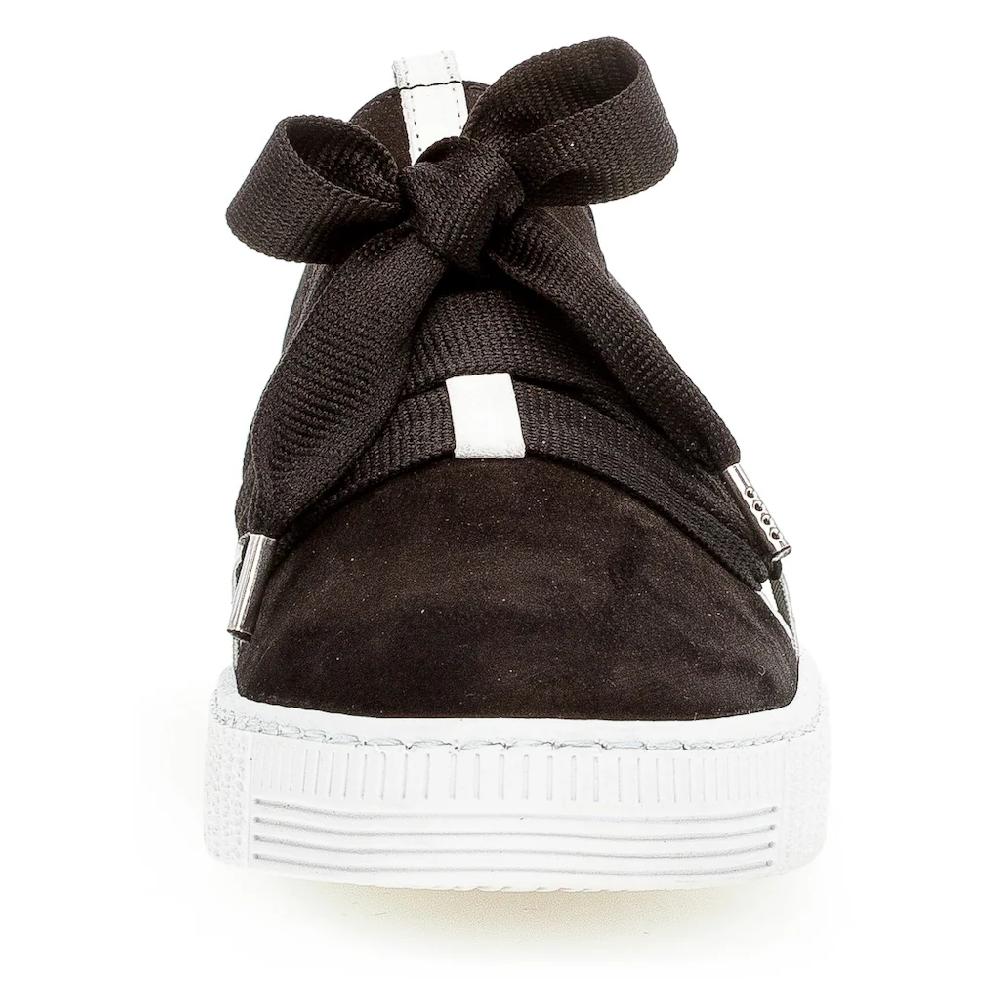 Gabor Plateausneaker Slip-On Sneaker Slipper Schnürschuh Mit Aufgesetzter Zierschnürung ▷ Für