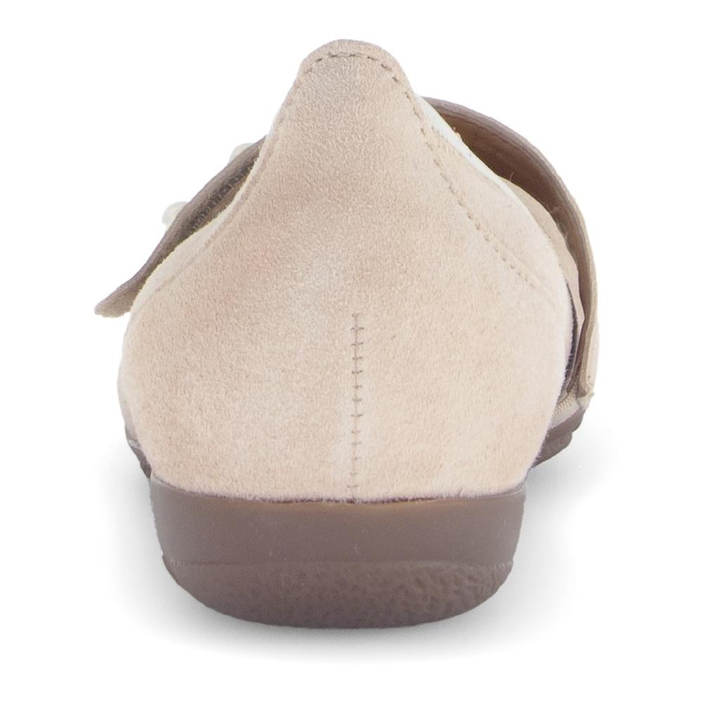 Gabor Riemchenballerina Businesschuh Kettschuh Mit Hovercraft-Luftkammer-Laufsohle