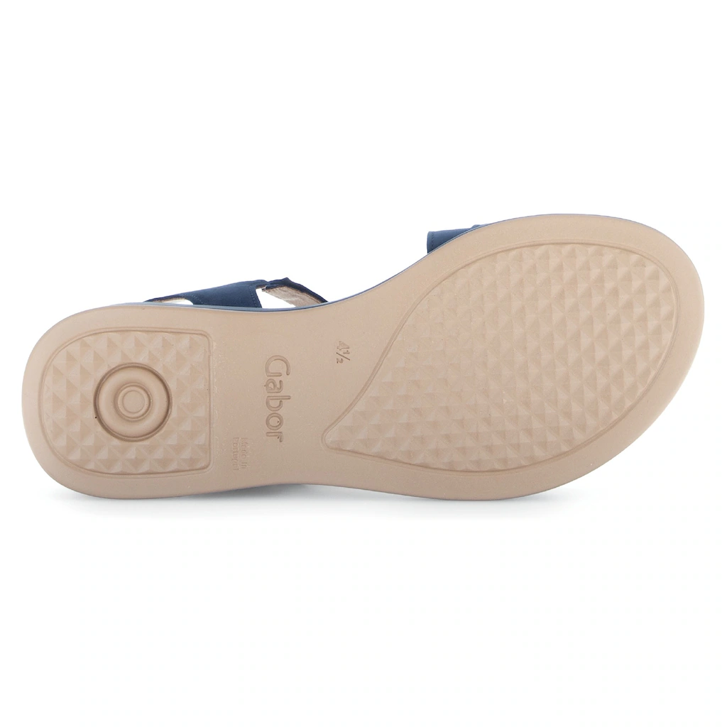Gabor Riemchensandale »RHODOS« Sommerschuh Sandalette Keilabsatz In Bequemweite G (weit) Online Kaufen