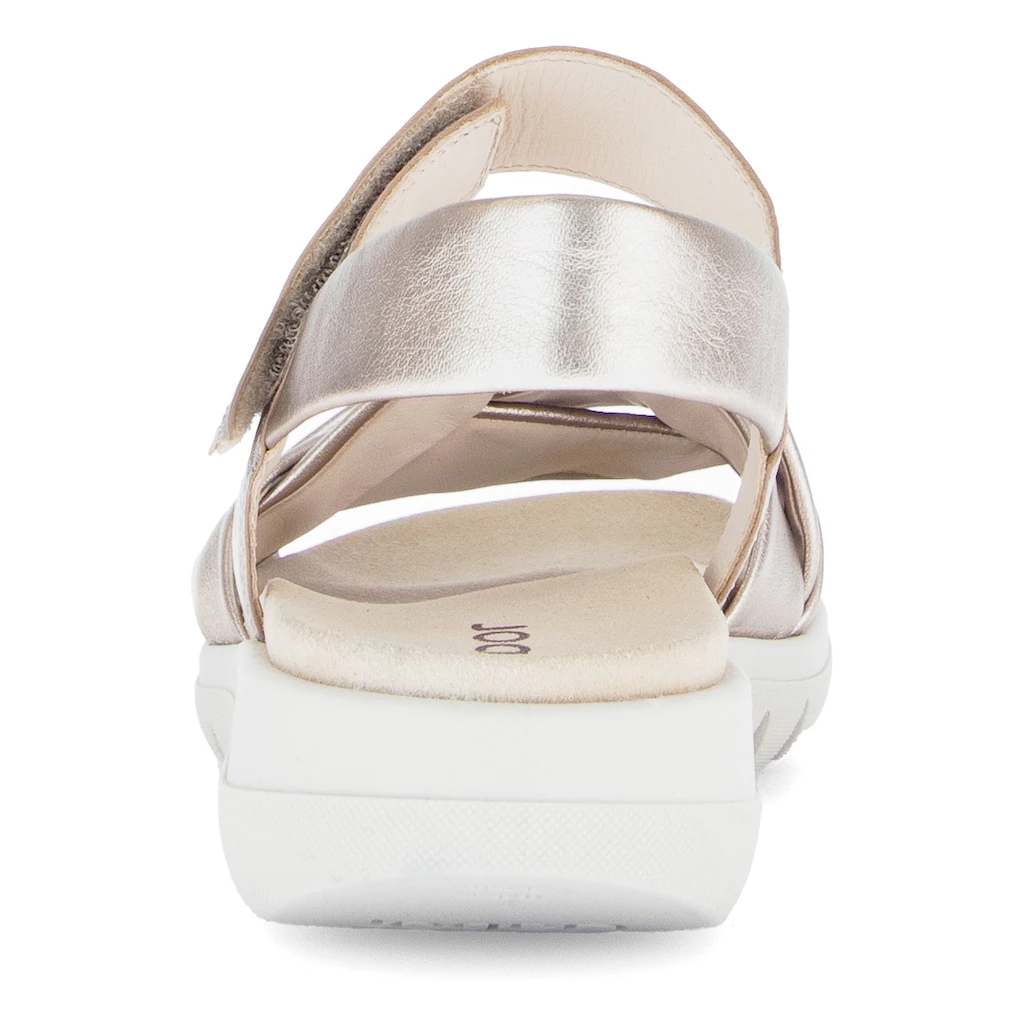 Gabor Riemchensandale Sommerschuh Keilsandalette Bequemschuh Mit Klettverschluss Online Kaufen