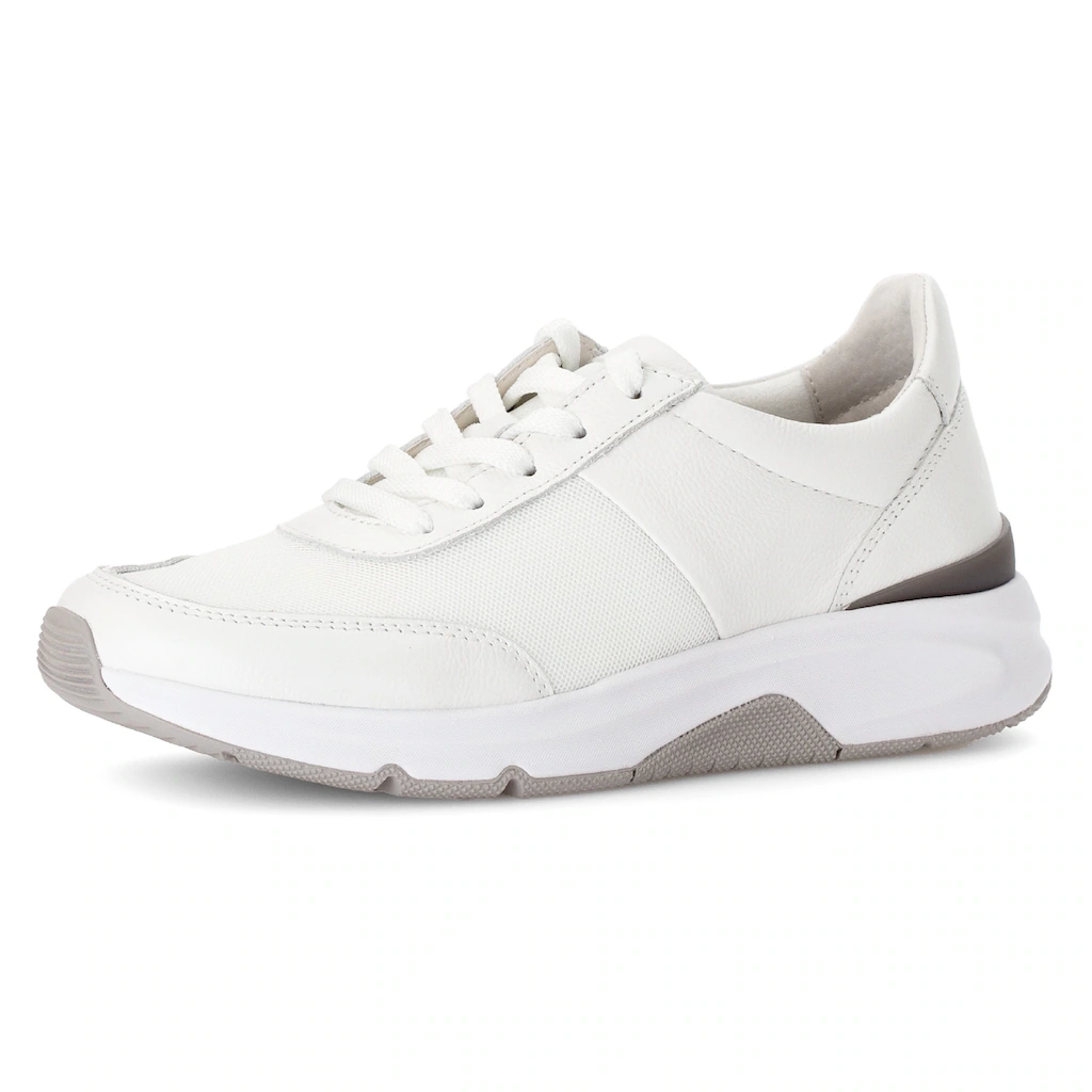 Gabor Rollingsoft Keilsneaker Freizeitschuh Halbschuh Schnürer herausnehmbares Wechselfußbett