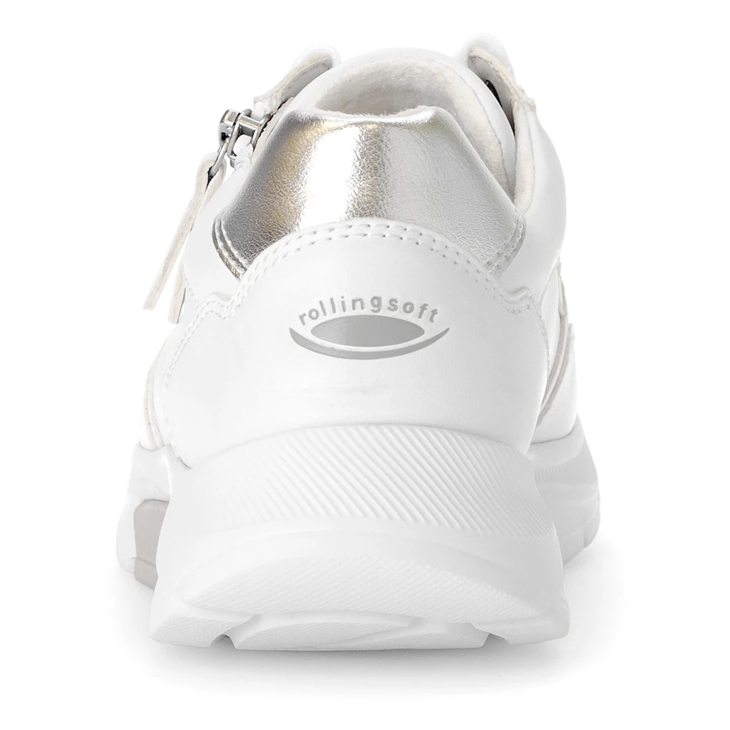 Gabor Rollingsoft Keilsneaker Freizeitschuh Halbschuh Schnürer Herausnehmbares Wechselfußbett