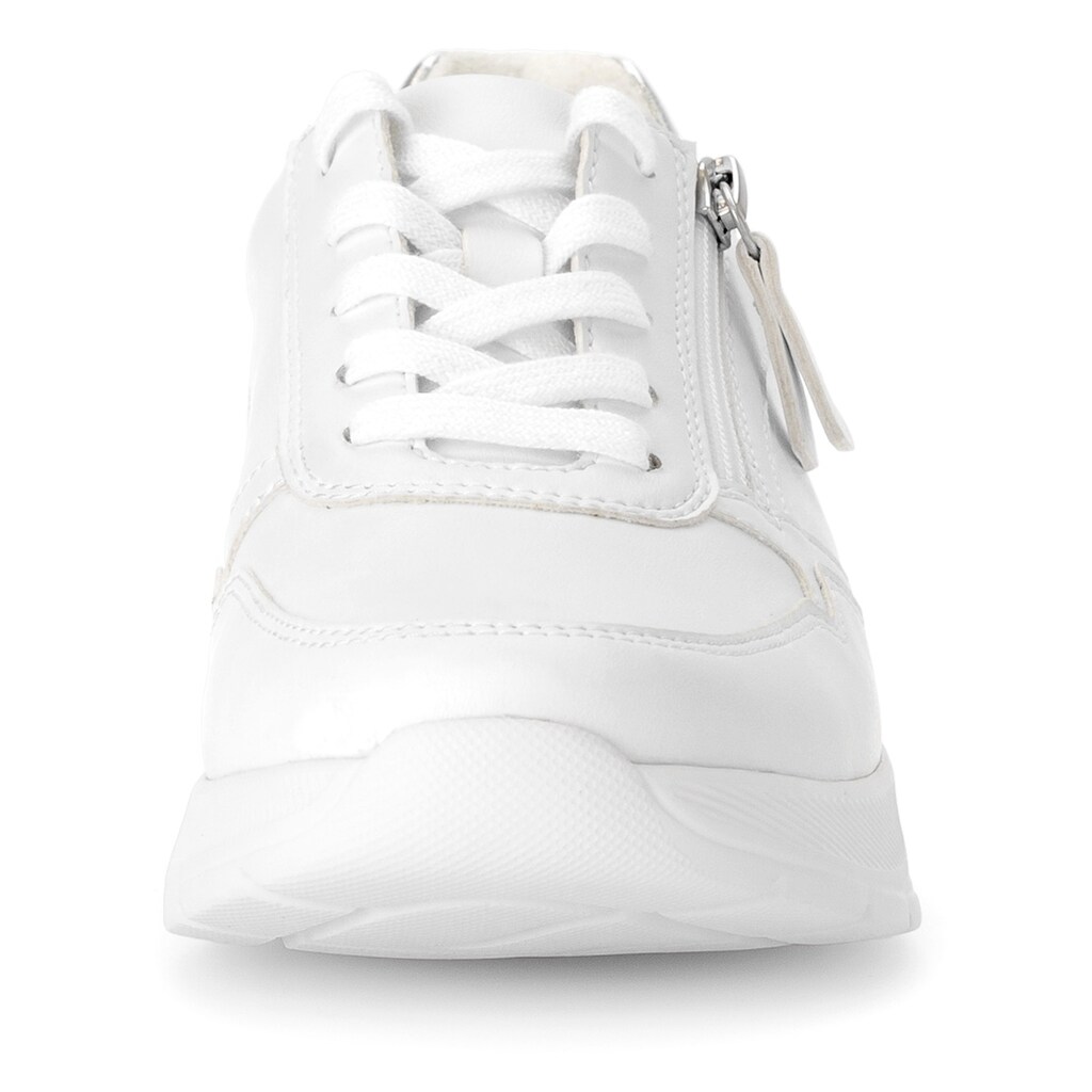 Gabor Rollingsoft Keilsneaker Freizeitschuh Halbschuh Schnürer Herausnehmbares Wechselfußbett