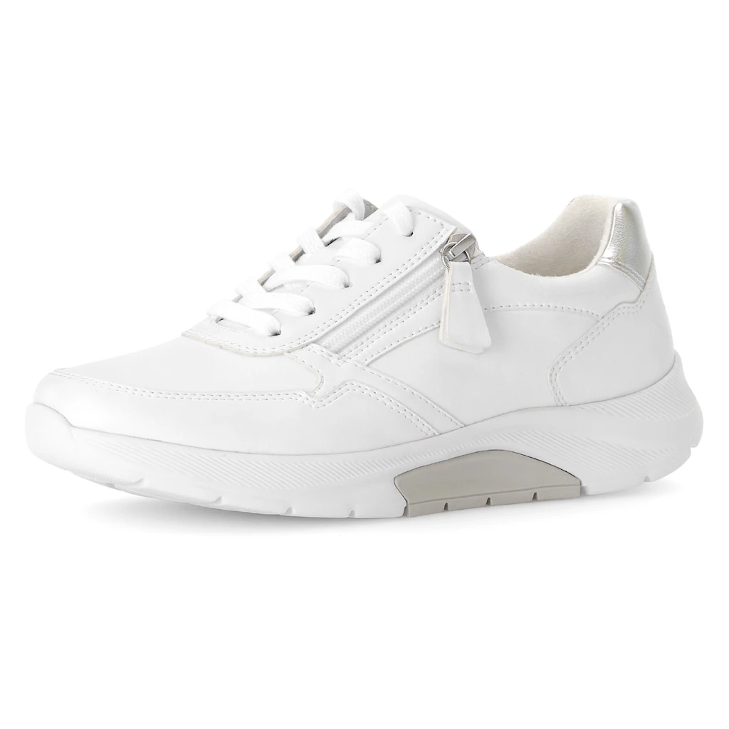 Gabor Rollingsoft Keilsneaker Freizeitschuh Halbschuh Schnürer herausnehmbares Wechselfußbett