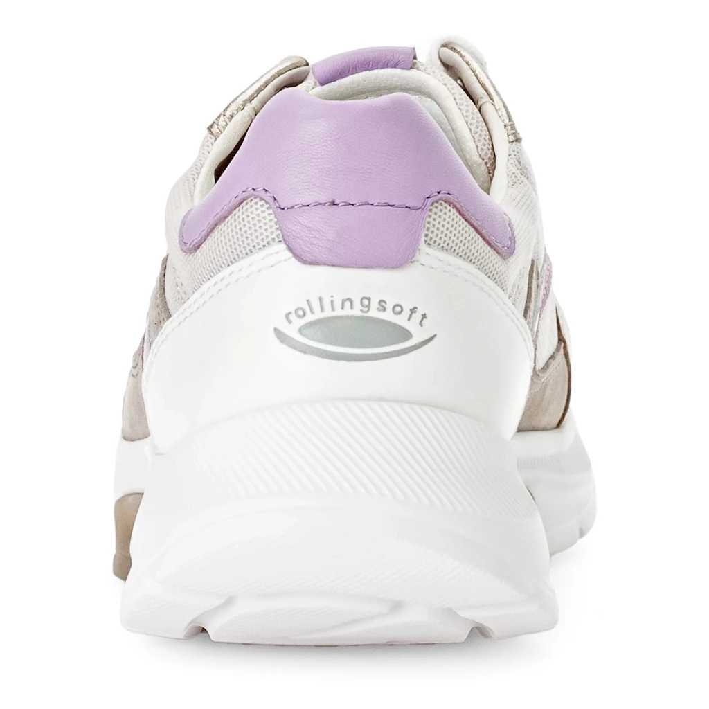 Gabor Rollingsoft Keilsneaker Freizeitschuh Halbschuh Schnürschuh Mit Gepolstertem Schaftrand