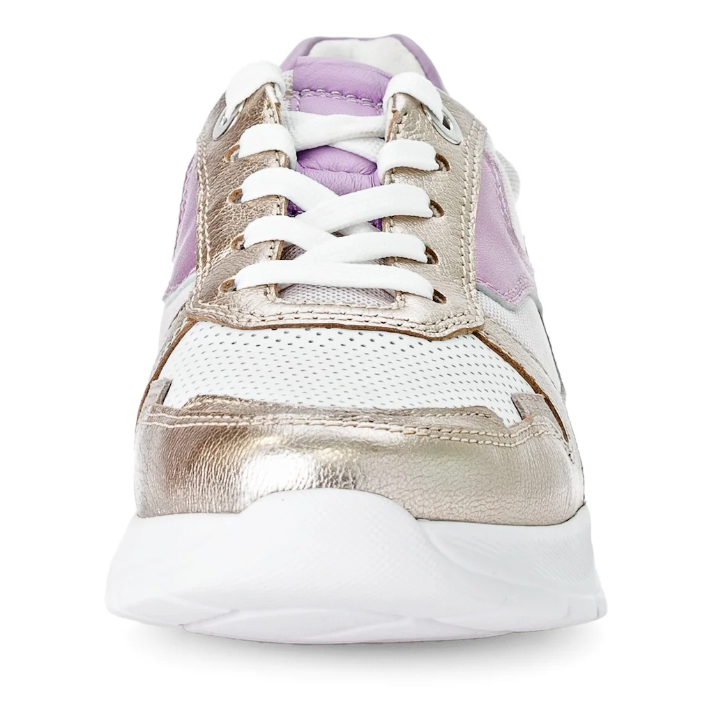 Gabor Rollingsoft Keilsneaker Freizeitschuh Halbschuh Schnürschuh Mit Gepolstertem Schaftrand