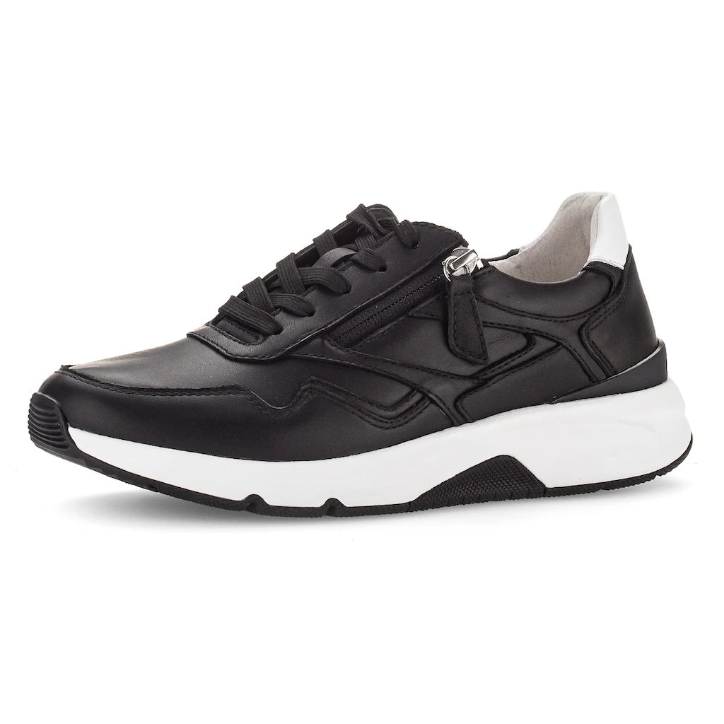 Gabor Rollingsoft Keilsneaker Freizeitschuh Halbschuh Schnürschuh mit Schaftrandpolsterung bestellen